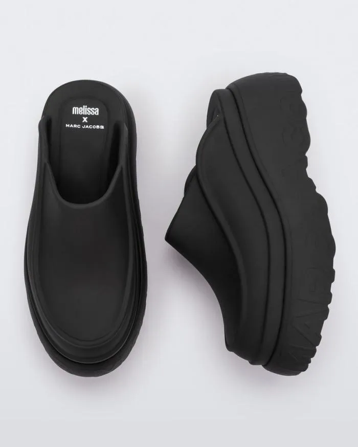 Women Clog Black Melissa Slides