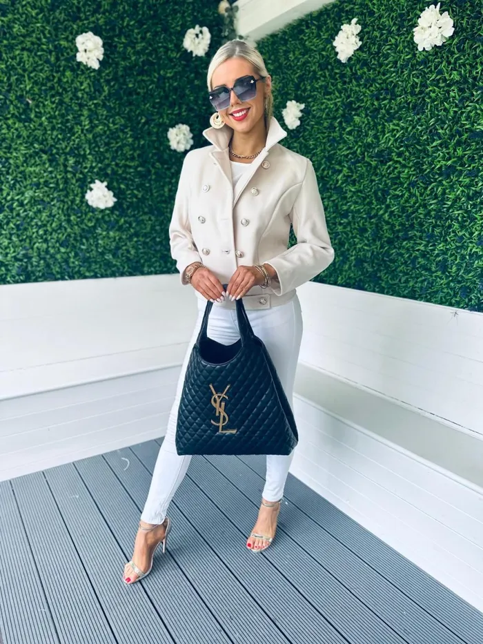 Women Coats and Jackets Canella Lane Jackson Detailed Jacket Cream
