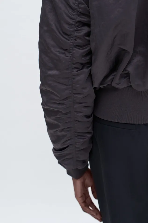Women Coats and Jackets filippak Nylon Zip Jacket Dark Oak Women Coats and Jackets filippak Nylon Zip Jacket Dark Oak