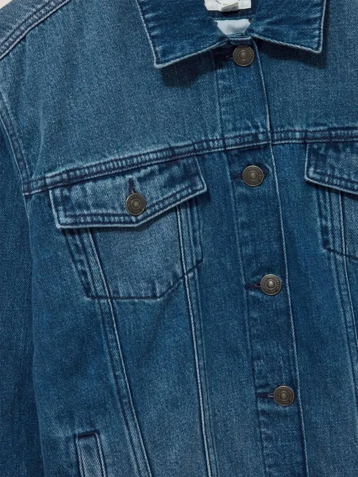 Women COATS and JACKETS White Stuff Dayton Denim Cotton Jacket Mid Denim Women COATS and JACKETS White Stuff Dayton Denim Cotton Jacket Mid Denim