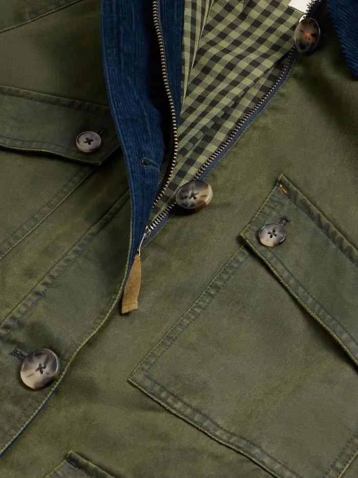 Women COATS and JACKETS White Stuff Juniper Cotton Jacket Khaki Green Women COATS and JACKETS White Stuff Juniper Cotton Jacket Khaki Green