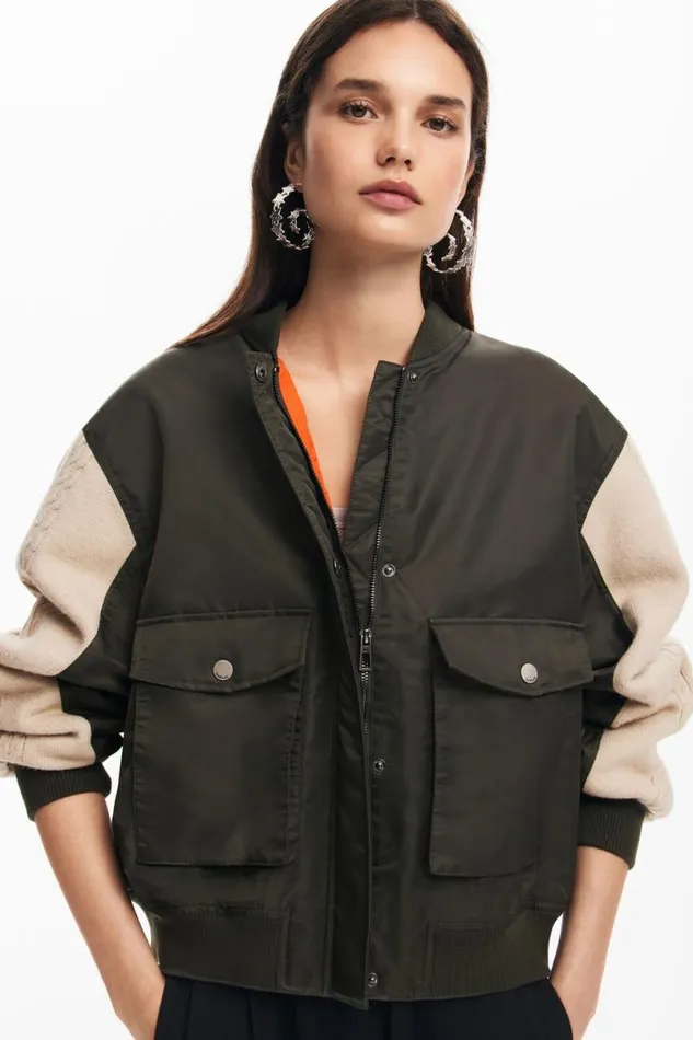 Women Coats And Jackets Desigual Bomber Jacket