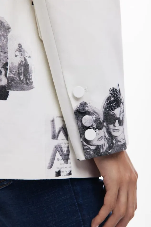 Women Coats And Jackets Desigual Collage Blazer