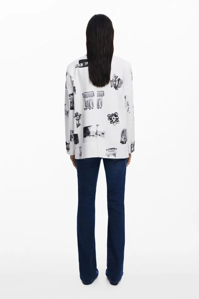Women Coats And Jackets Desigual Collage Blazer