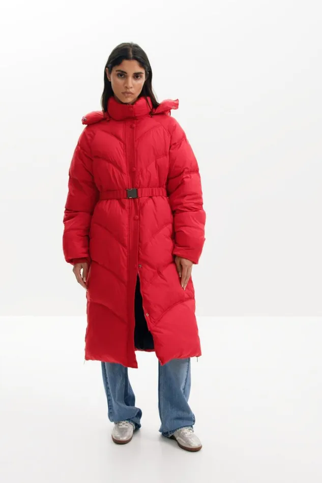Women Coats And Jackets Desigual Long Padded Coat