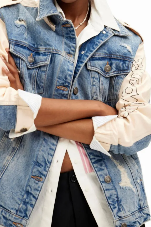 Women Coats And Jackets Desigual Mickey Mouse Parka Jacket