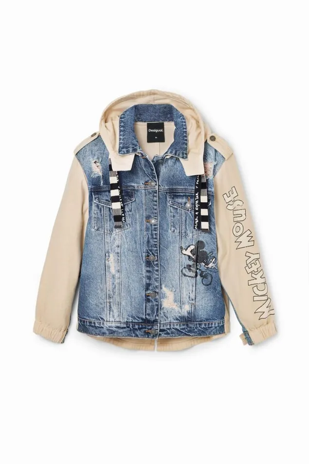 Women Coats And Jackets Desigual Mickey Mouse Parka Jacket