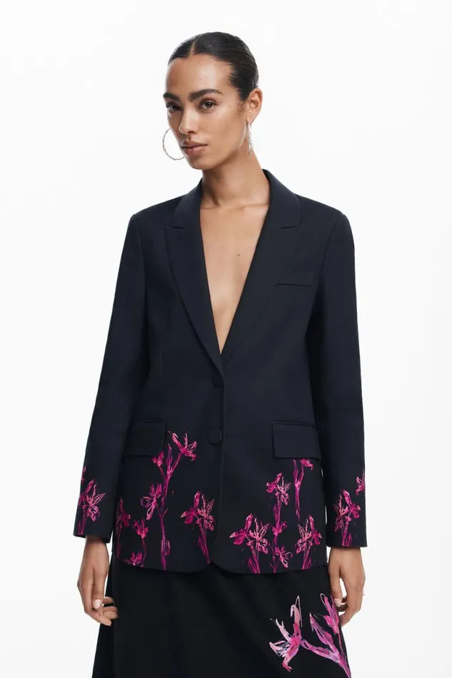 Women Coats And Jackets Desigual Orchid Blazer