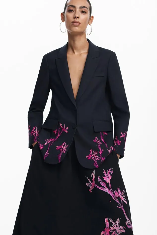Women Coats And Jackets Desigual Orchid Blazer