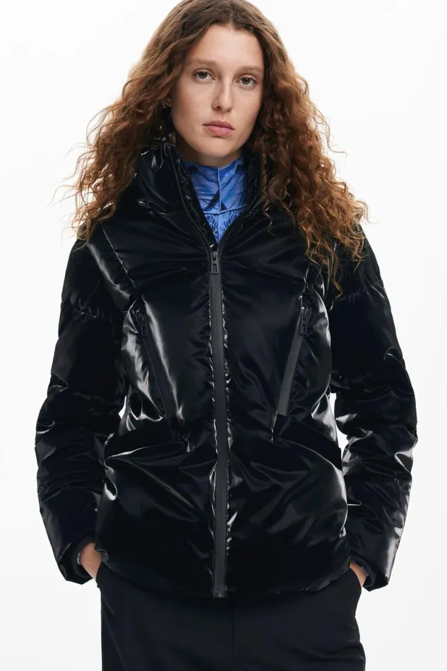 Women Coats And Jackets Desigual Padded Coat With Hood