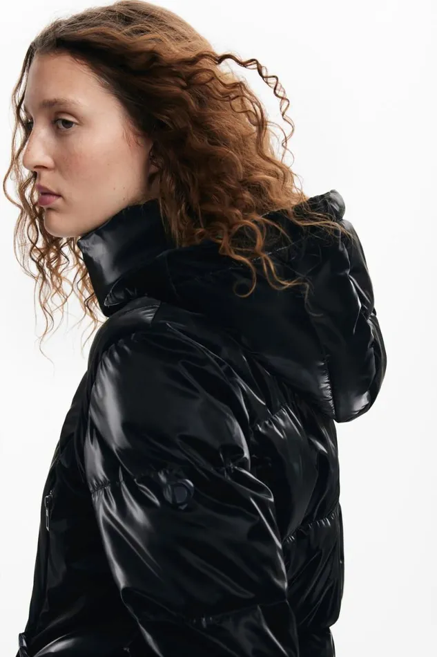 Women Coats And Jackets Desigual Padded Coat With Hood