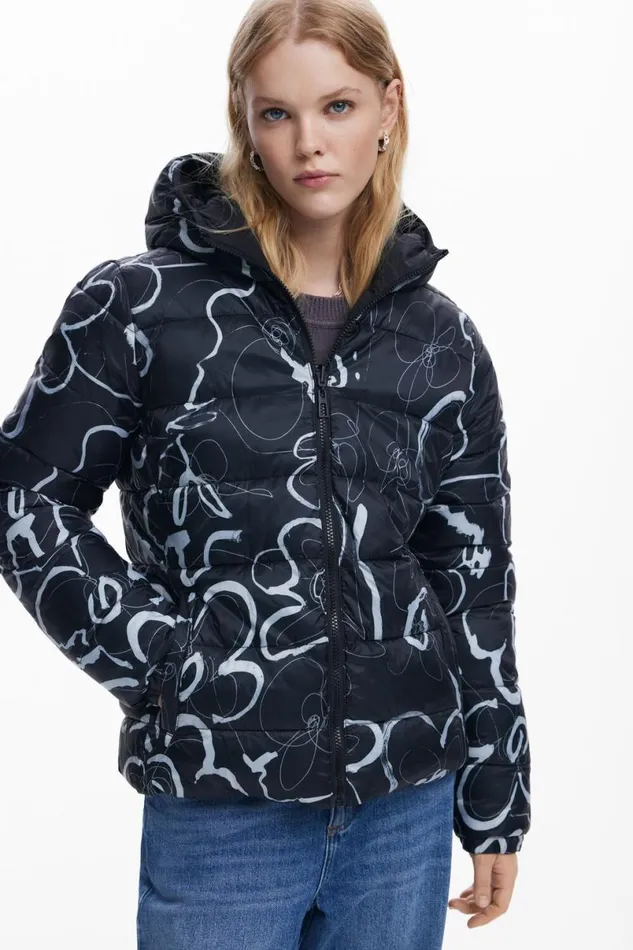 Women Coats And Jackets Desigual Reversible Padded Jacket