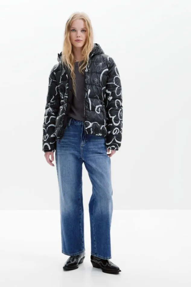 Women Coats And Jackets Desigual Reversible Padded Jacket