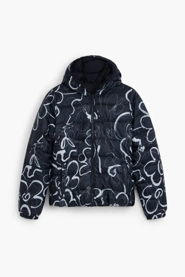 Women Coats And Jackets Desigual Reversible Padded Jacket