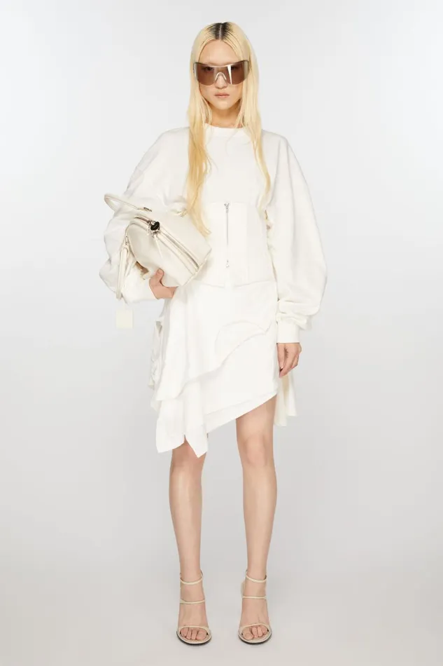 Women Corset Dress White Acne Studios Dresses