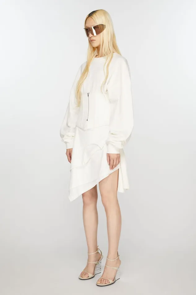 Women Corset Dress White Acne Studios Dresses