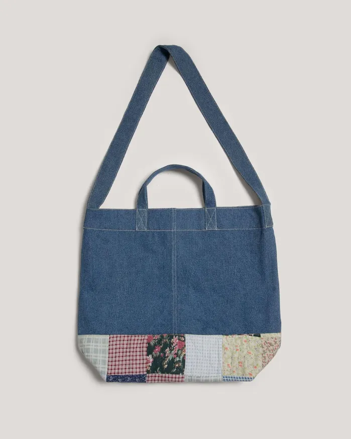 Women Denim Tote Bag Indigo YMC Denim
