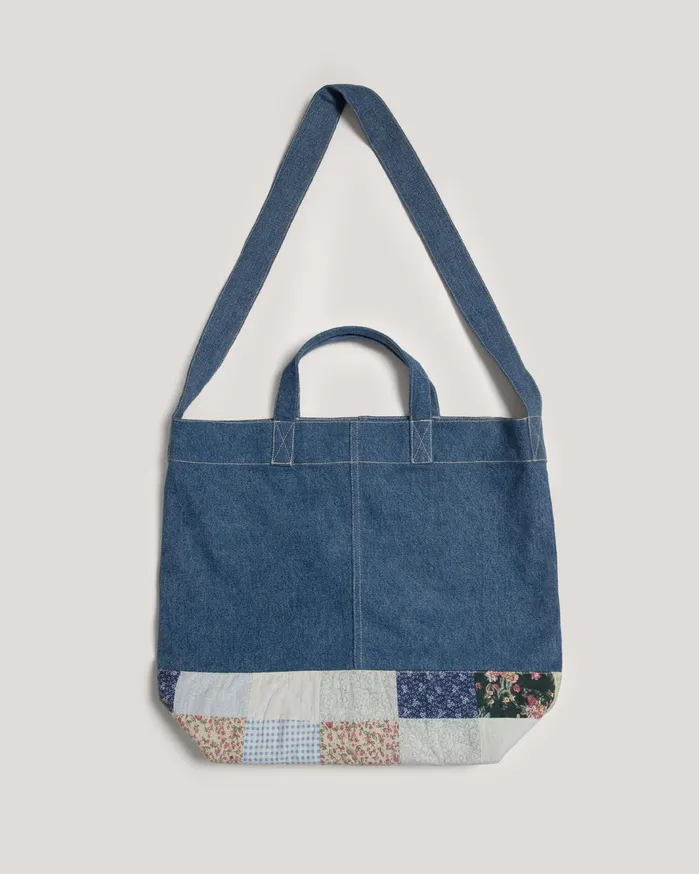 Women Denim Tote Bag Indigo YMC Denim