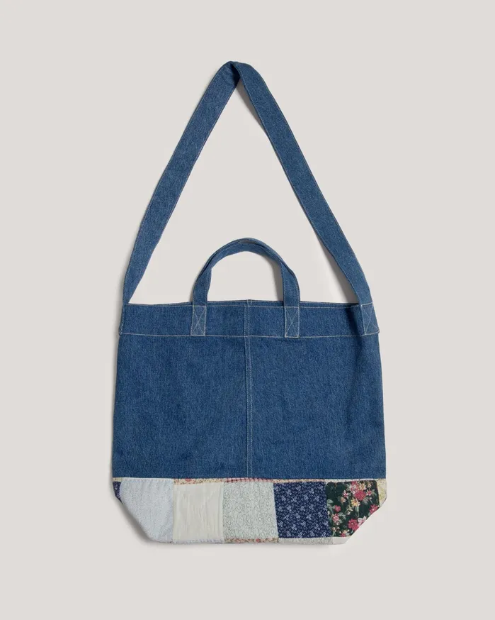 Women Denim Tote Bag Indigo YMC Denim