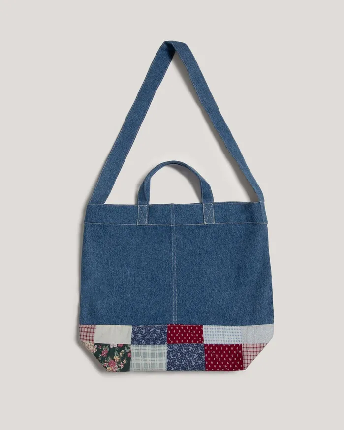 Women Denim Tote Bag Indigo YMC Denim