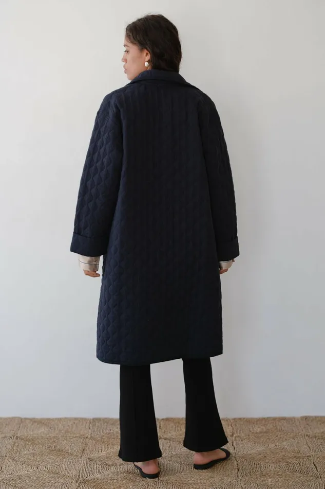 Women DONNI Outerwear The Quilted Coat