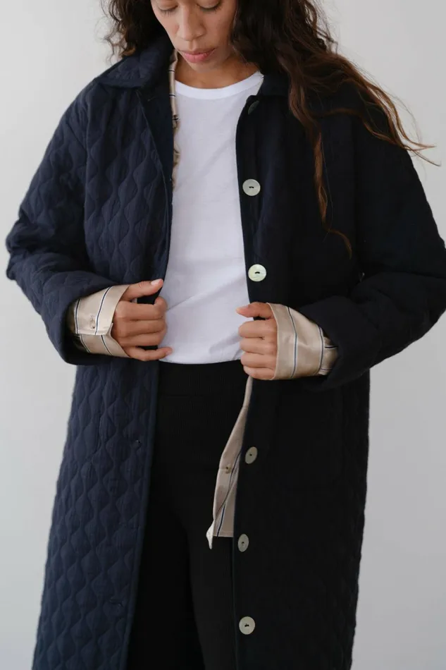 Women DONNI Outerwear The Quilted Coat