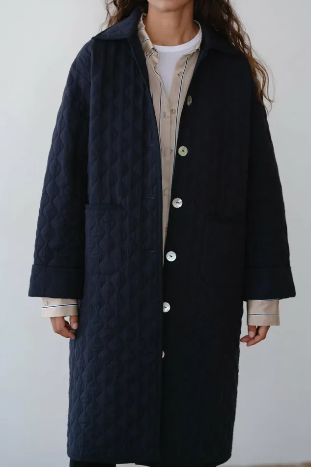 Women DONNI Outerwear The Quilted Coat