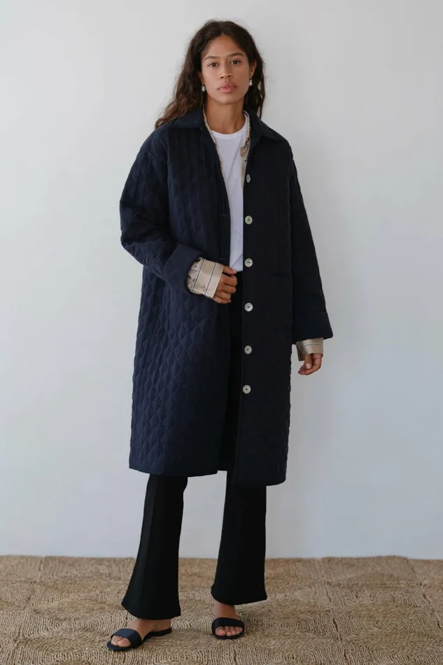 Women DONNI Outerwear The Quilted Coat