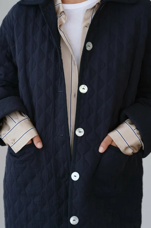 Women DONNI Outerwear The Quilted Coat