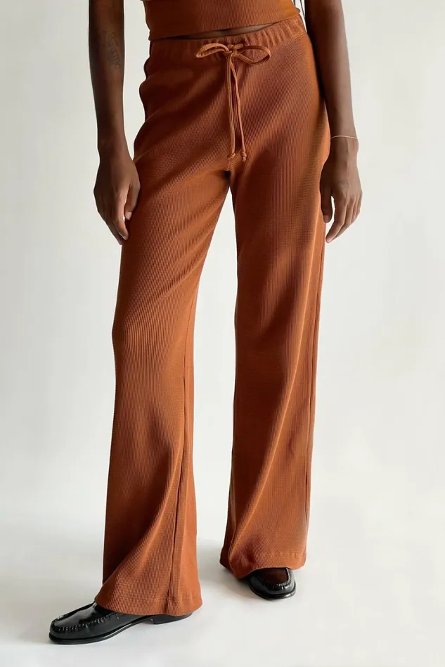 Women DONNI Tops Thermal Wide Leg