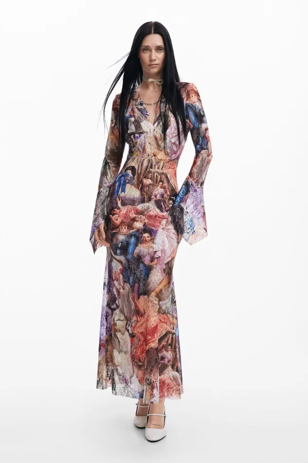 Women Dresses And Jumpsuits Desigual Baroque Dress Mara Escot