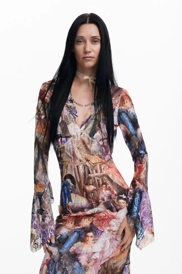 Women Dresses And Jumpsuits Desigual Baroque Dress Mara Escot