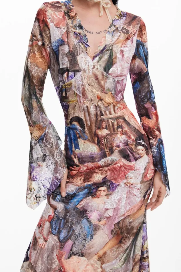 Women Dresses And Jumpsuits Desigual Baroque Dress Mara Escot