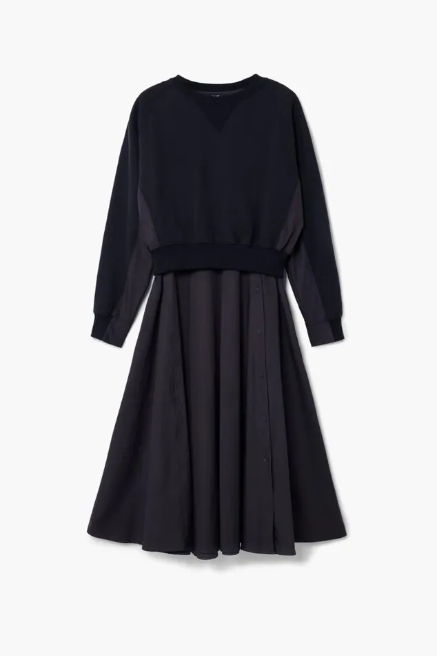 Women Dresses And Jumpsuits Desigual Combined Plain Dress