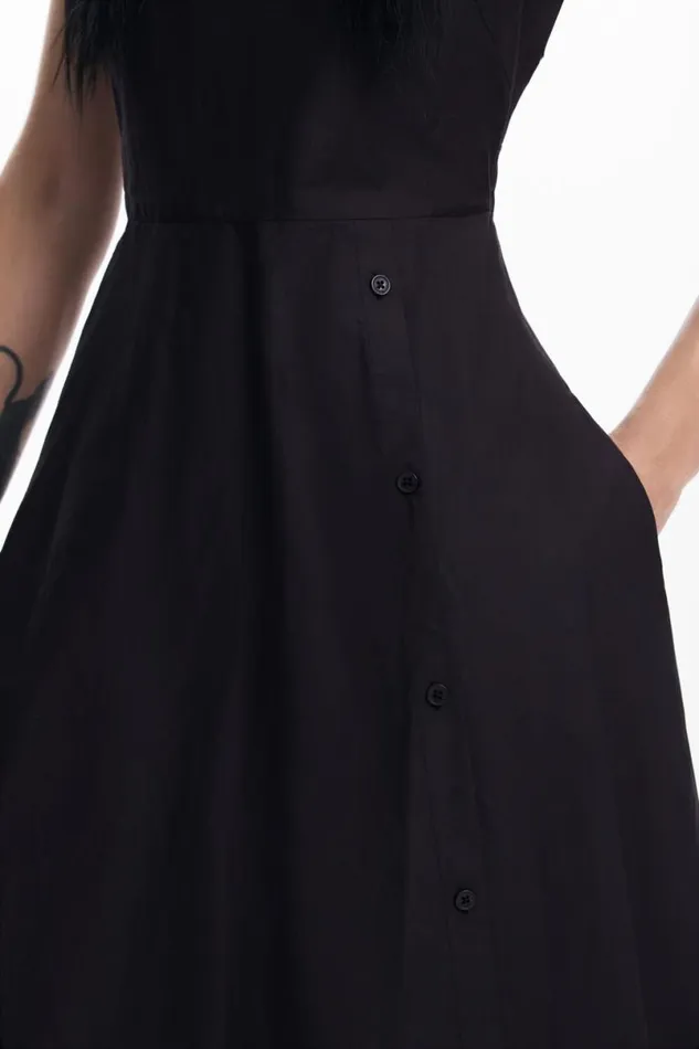 Women Dresses And Jumpsuits Desigual Combined Plain Dress