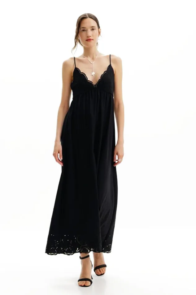 Women Dresses And Jumpsuits Desigual Long Lace Dress