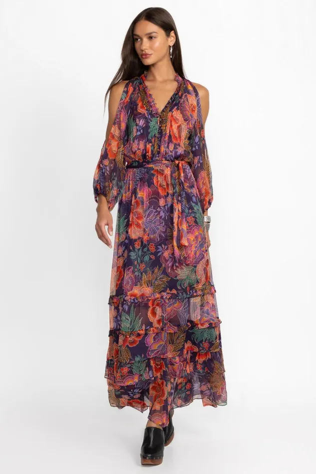 Women Dresses Johnny Was ASHLEE COLD SHOULDER MAXI DRESS Etta S Garden Women Dresses Johnny Was ASHLEE COLD SHOULDER MAXI DRESS Etta S Garden