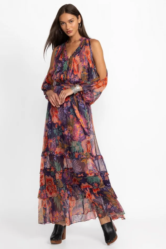 Women Dresses Johnny Was ASHLEE COLD SHOULDER MAXI DRESS Etta S Garden Women Dresses Johnny Was ASHLEE COLD SHOULDER MAXI DRESS Etta S Garden
