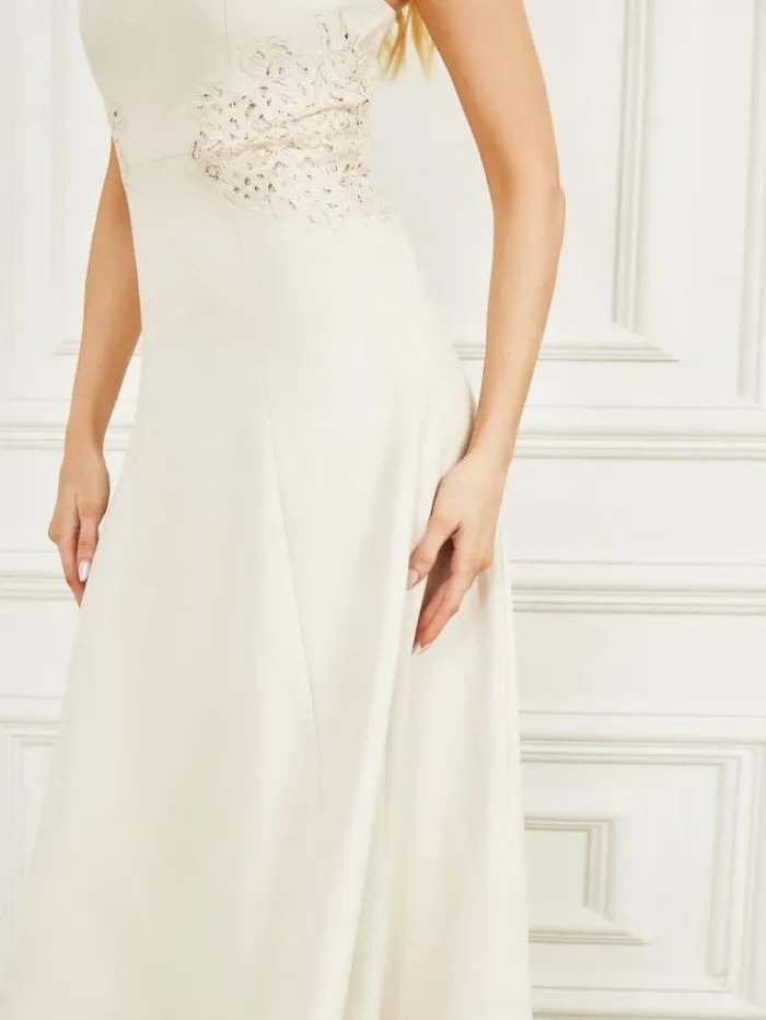 Women Dresses Marciano Lorraine Sleeveless Dress Ivory Bone Women Dresses Marciano Lorraine Sleeveless Dress Ivory Bone