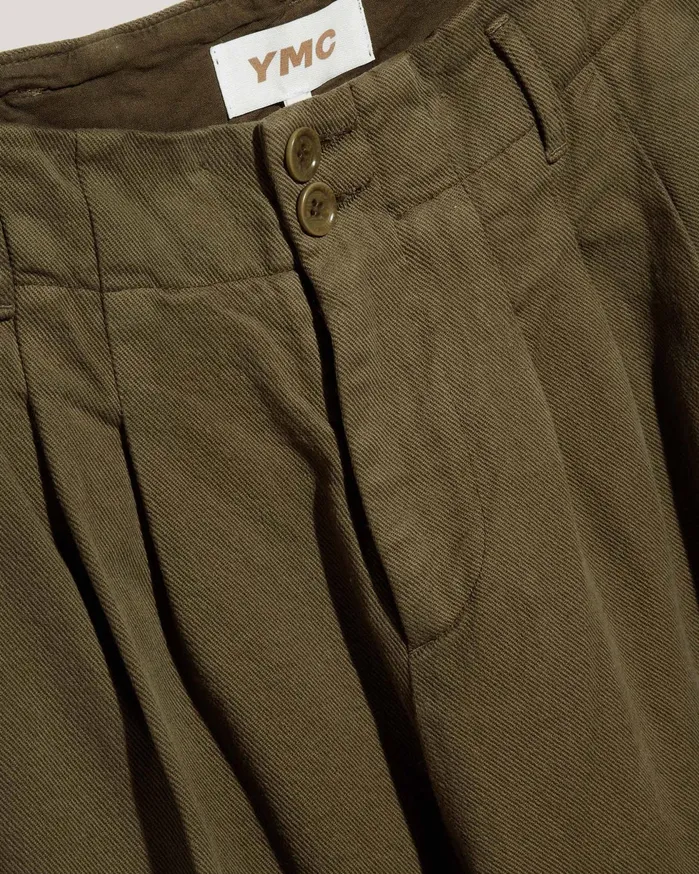 Women Earth Keaton Trouser Olive YMC Earth