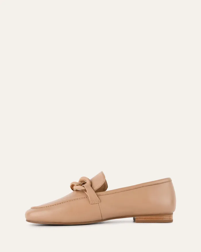 Women Easton loafers tan leather LACE UP and LOAFERS jomercer Women Easton loafers tan leather LACE UP and LOAFERS jomercer