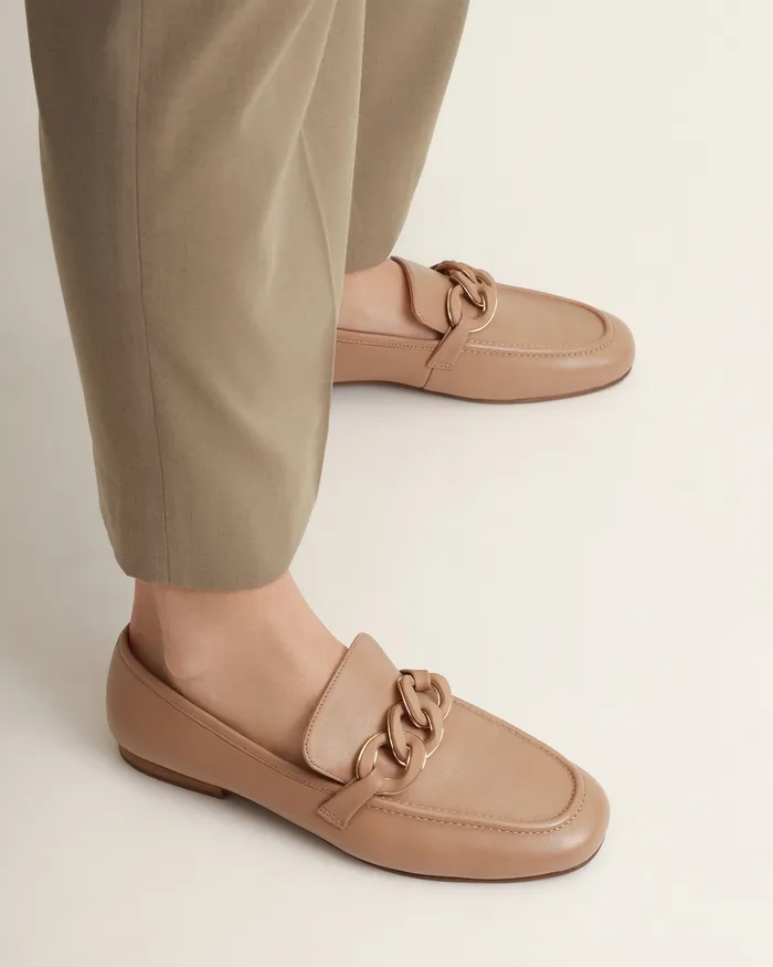 Women Easton loafers tan leather LACE UP and LOAFERS jomercer Women Easton loafers tan leather LACE UP and LOAFERS jomercer