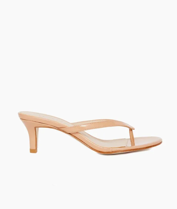 Women Effi 4 Low Heel 8211 Nude Pelle Moda Low Heels