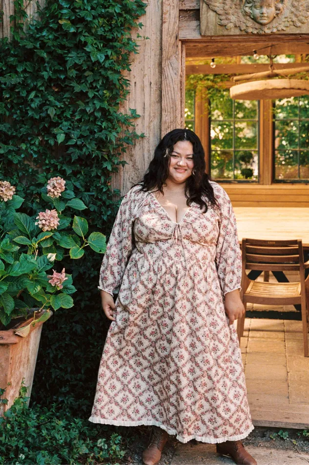 Women Extended Sizing Christy Dawn The Venus Dress Extended Ivory Rose Lattice Women Extended Sizing Christy Dawn The Venus Dress Extended Ivory Rose Lattice