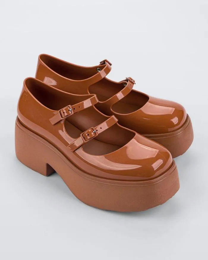 Women Farah Brown Melissa Platforms