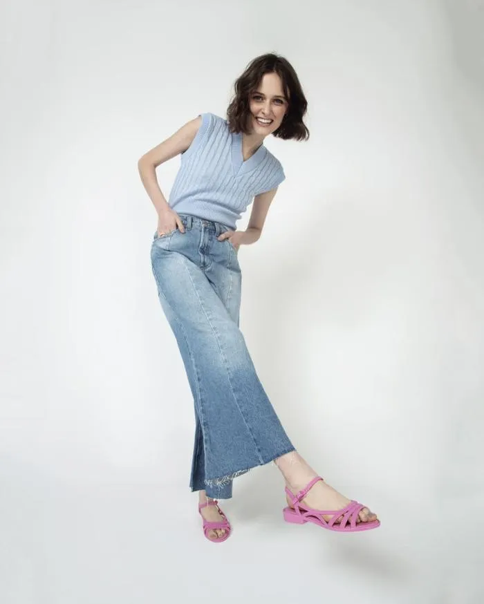 Women Femme Classy Pink Melissa Sandals