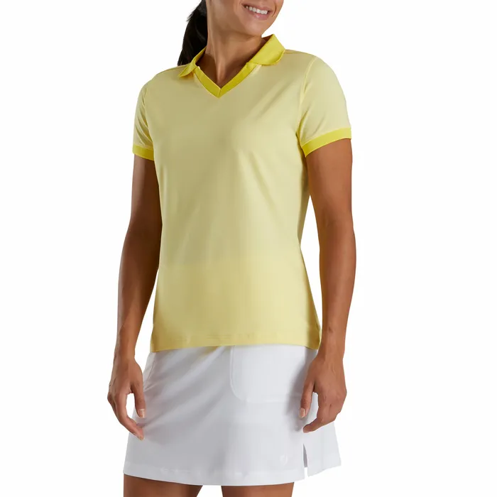 Women FootJoy End On End Open Collar Women Shirts