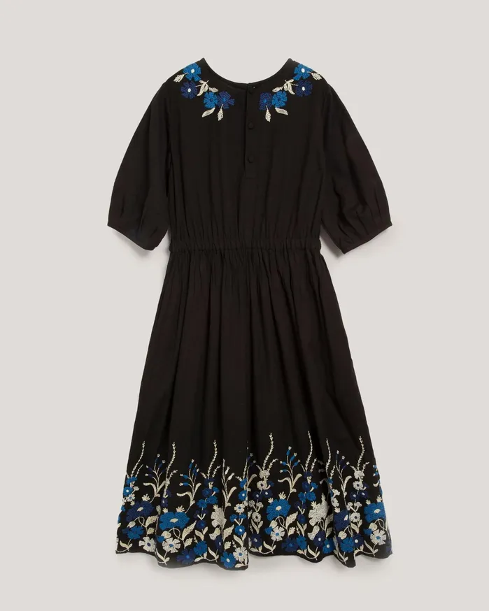 Women Garden Dress Black Multi YMC Dresses