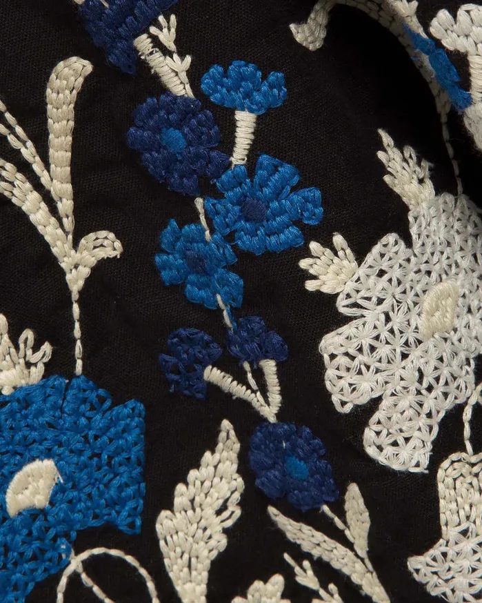 Women Garden Dress Black Multi YMC Dresses
