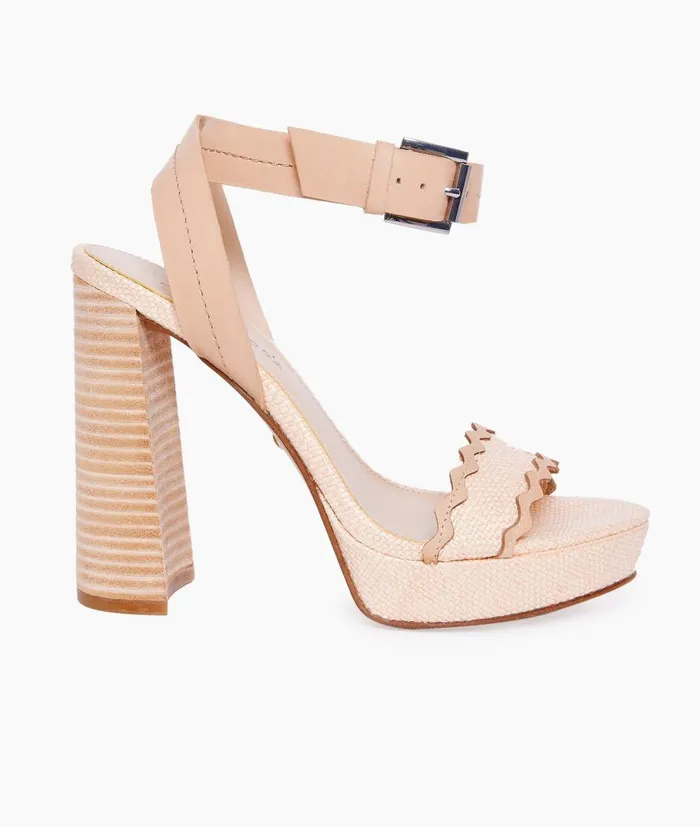 Women Gianna Platform 8211 Pink Pelle Moda High Heels
